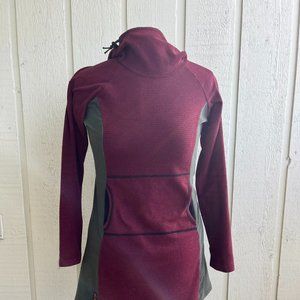 Melanzana Dress size Medium Thyme/Burgundy
